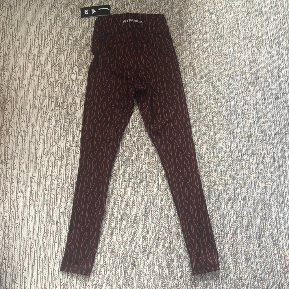 adidas x Ivy Park Monogram Sheer Panel Tights - Picture 6 of 10